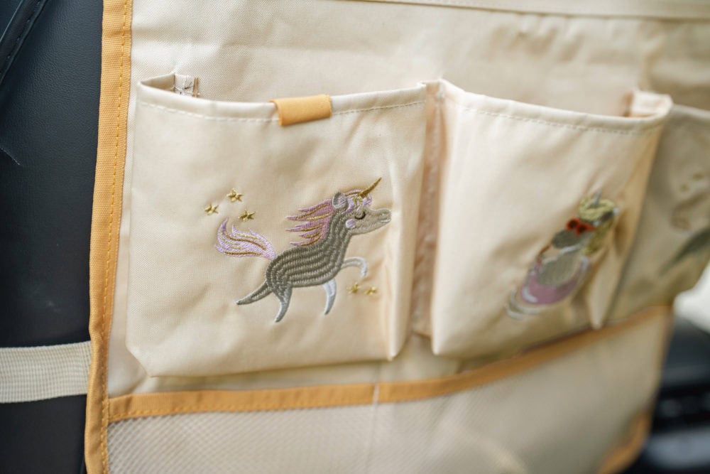 Filibabba Backseat Organizer – Unicorn Shores