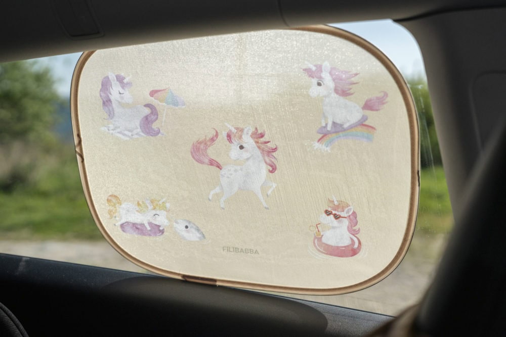 Filibabba Solskydd Unicorn Shores 2-pack