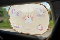 Filibabba Solskydd Unicorn Shores 2-pack