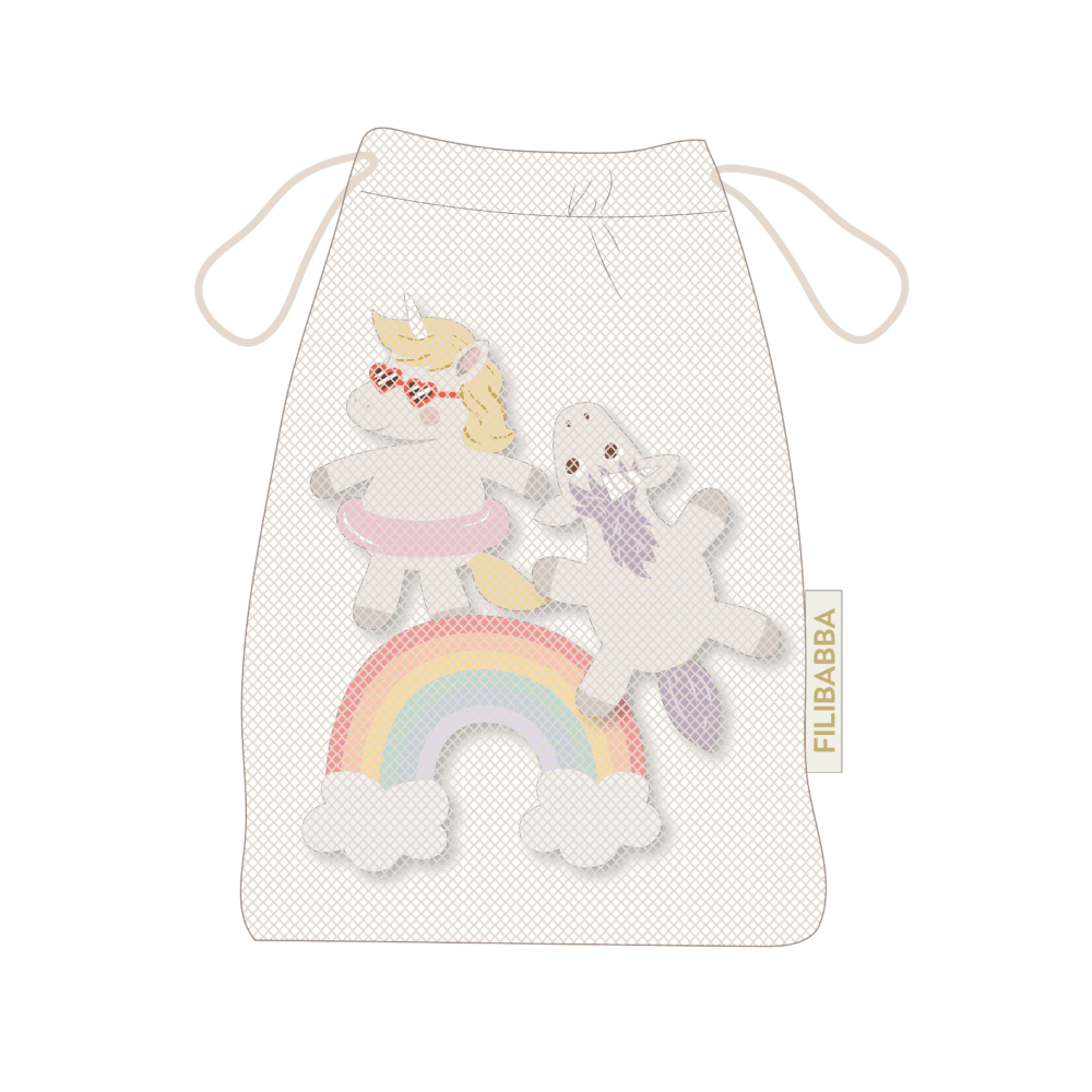 Filibabba Neopren badleksaker – Enhörningar
