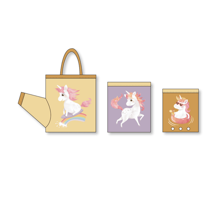 Filibabba Unicorn aktivitetskoppar