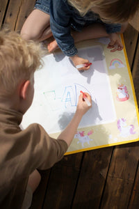 Filibabba Water drawing mat – Unicorn Shores