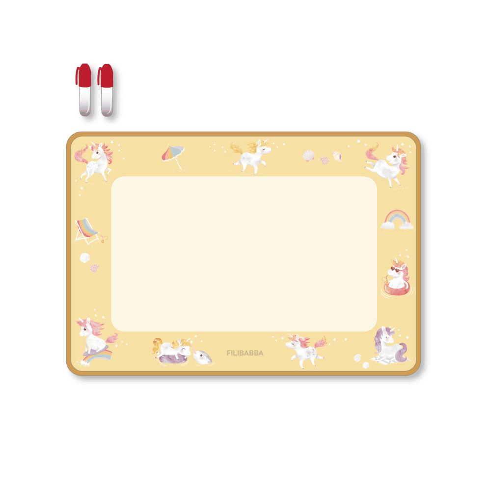 Filibabba Water drawing mat – Unicorn Shores