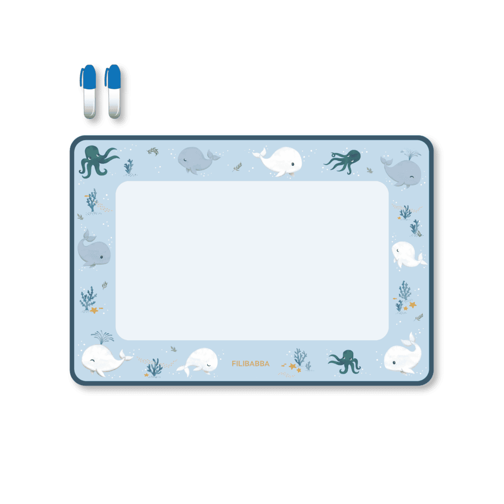 Filibabba Water drawing mat – Christian's Whale Tales
