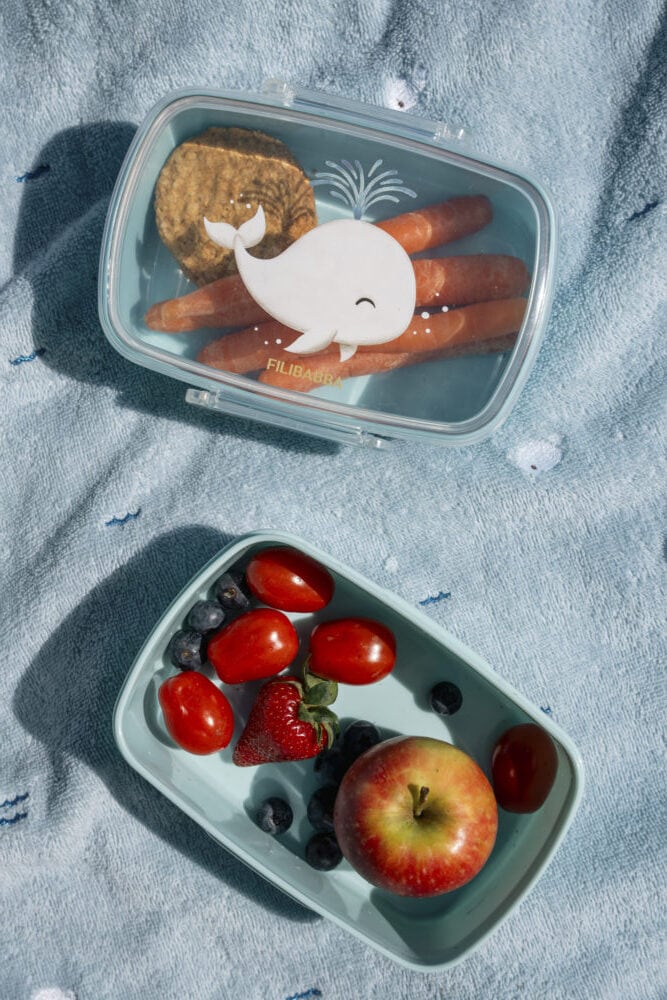 Filibabba Lunchlådor 2-pack Christian Whale