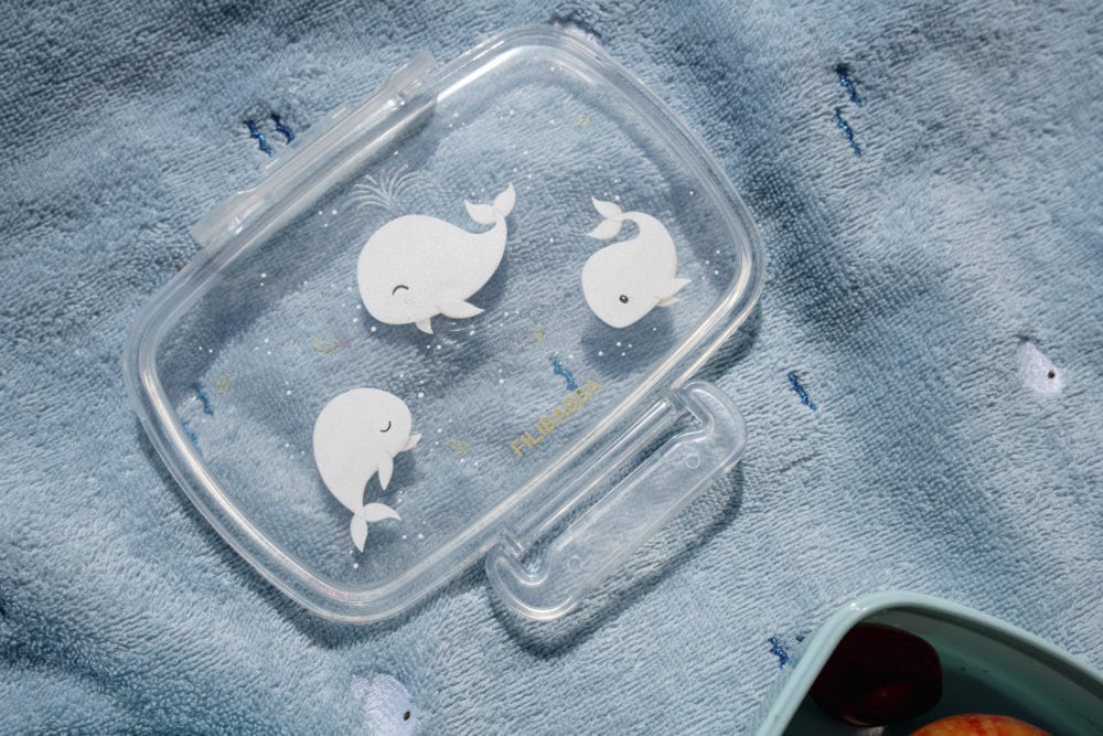 Filibabba Lunchlådor 2-pack Christian Whale