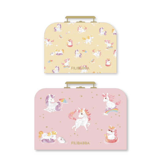 Filibabba Suitcase Set – Unicorn Shores