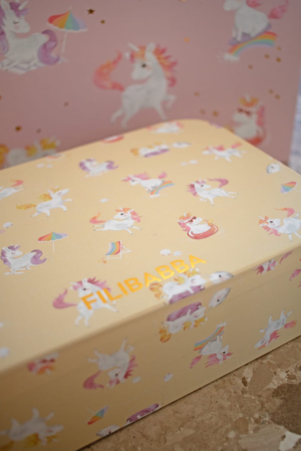 Filibabba Suitcase Set – Unicorn Shores