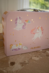 Filibabba Suitcase Set – Unicorn Shores