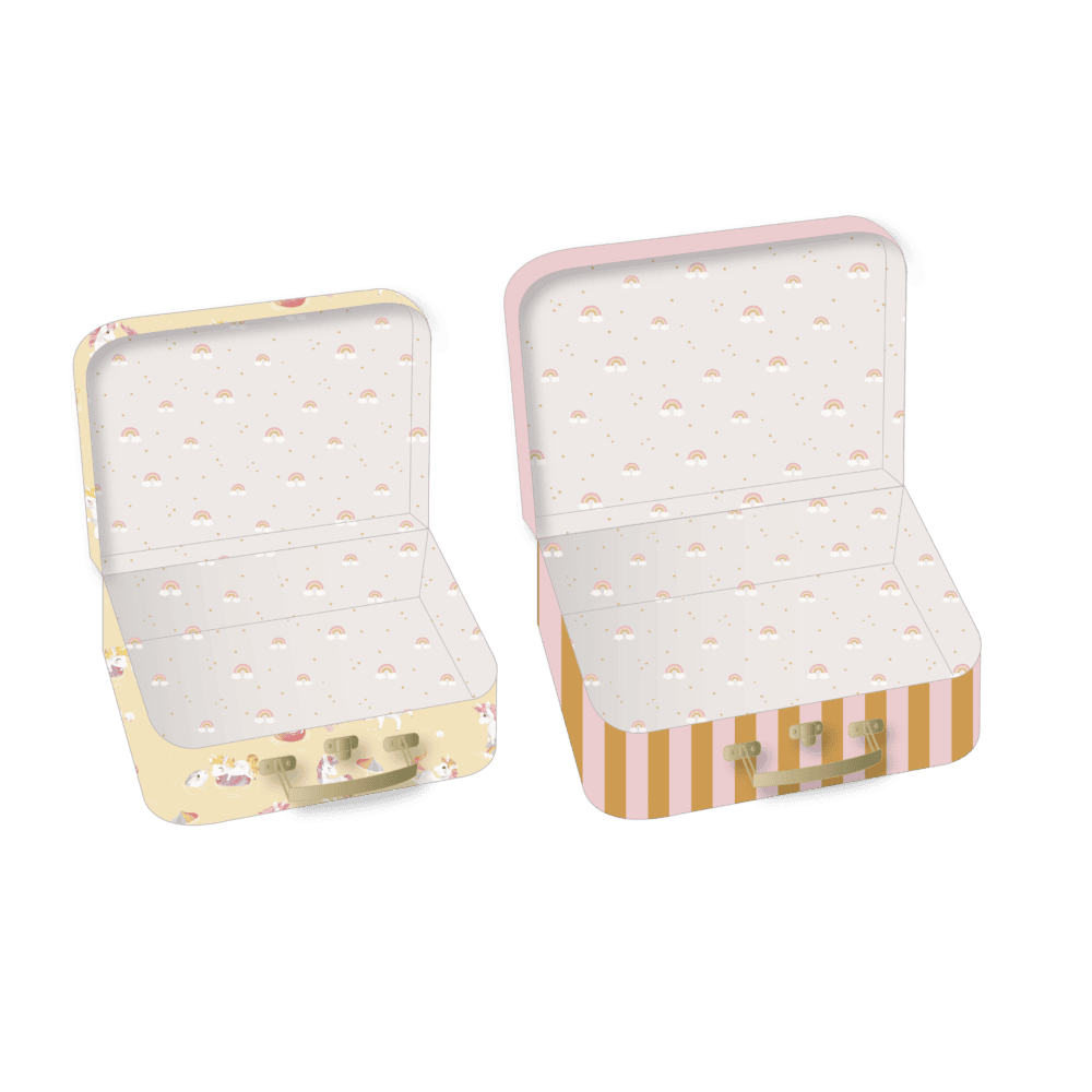 Filibabba Suitcase Set – Unicorn Shores