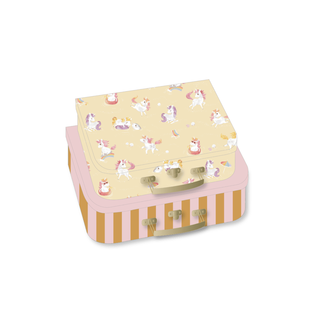 Filibabba Suitcase Set – Unicorn Shores