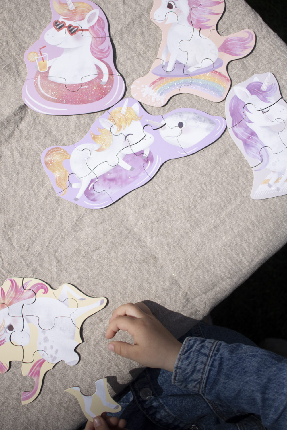 Filibabba Pusselset - Unicorn Shores