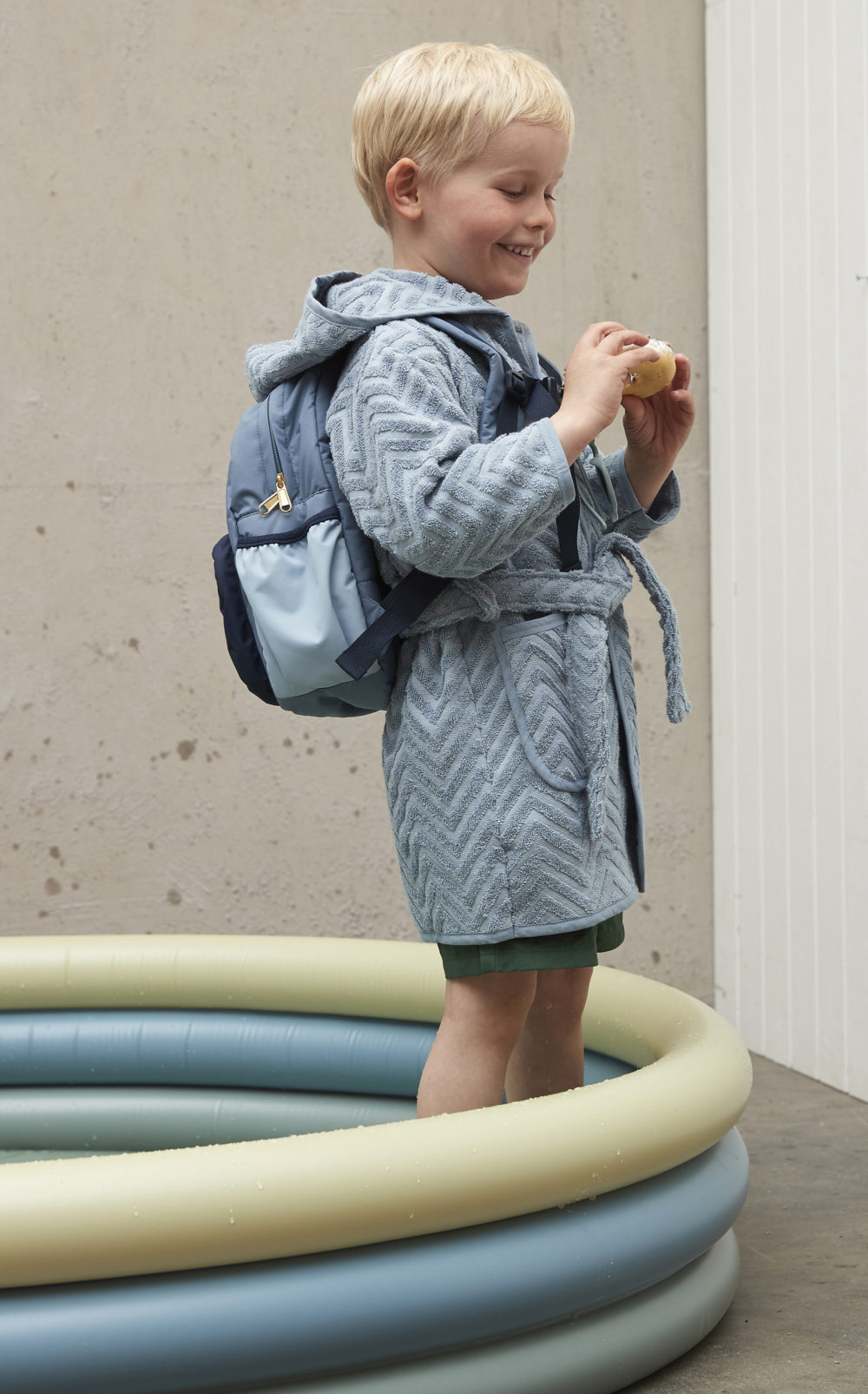 Filibabba ryggsäck (small) - Blå mix