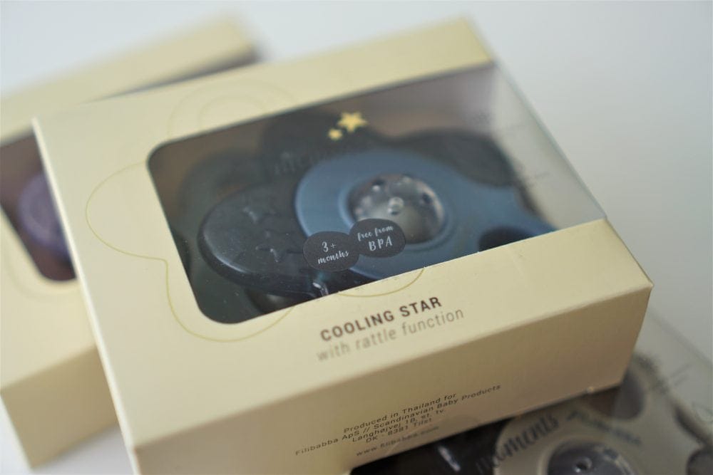 Filibabba Teether - Cooling star 2-pack