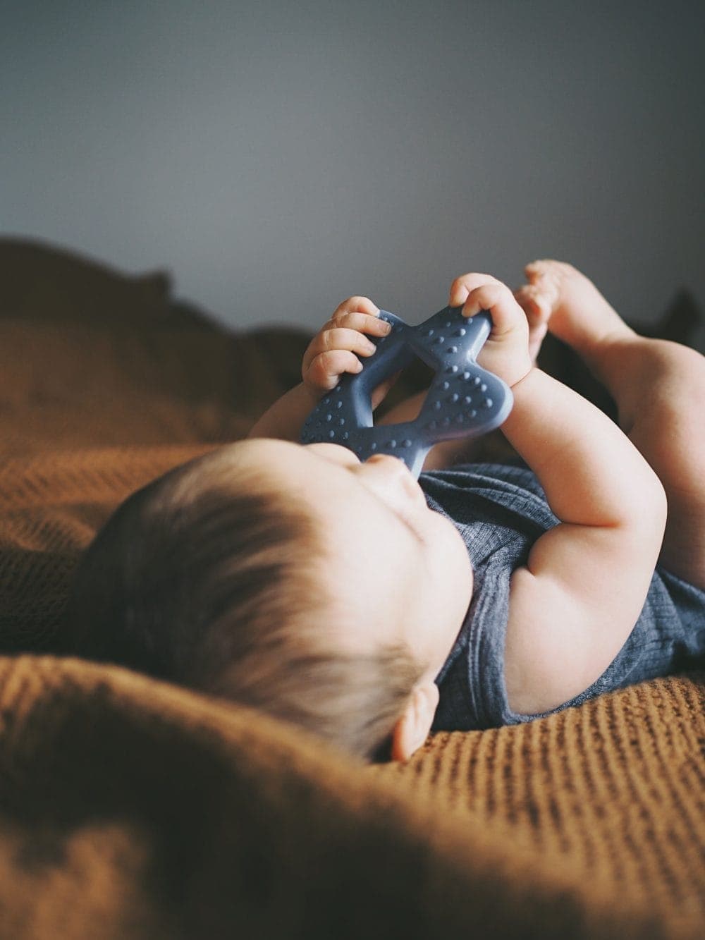 Filibabba Bitring Stjärna Naturlig Gummi