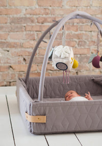 Babygym - Filibabba Aktivitetsnest Mörkgrå