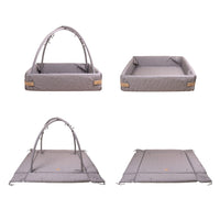 Babygym - Filibabba Aktivitetsnest Mörkgrå