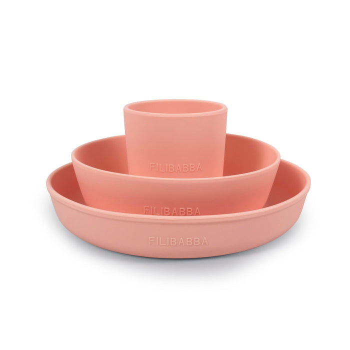 Filibabba Silikonset med Sugkopp
