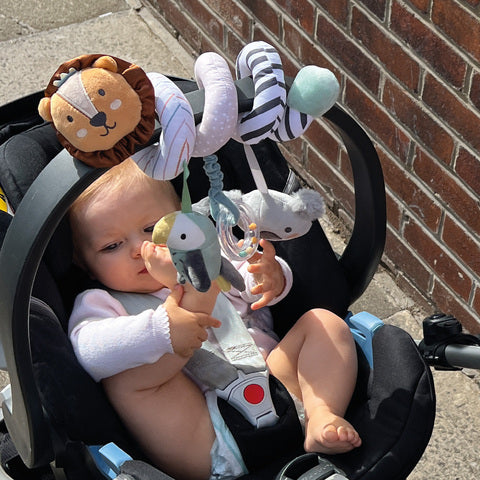 Nûby - Nuby Animal Adventures Pram Spiral + 0