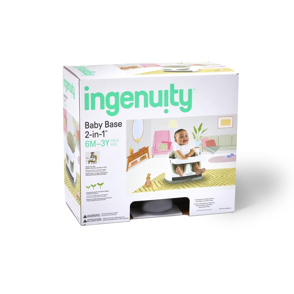 Ingenuity Baby Base 2-in-1 Booster Seat
