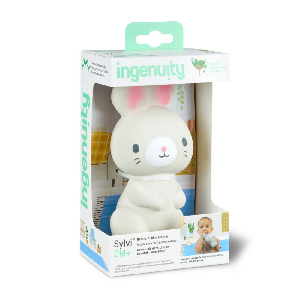 Ingenuity Sylvi Teether i naturgummi