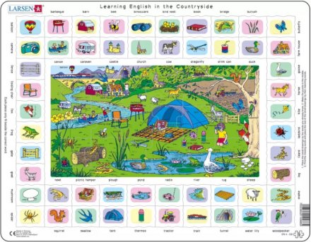 Tactic Maxi Learning English pussel 70 bitar