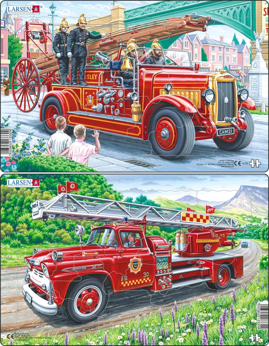 Tactic Midi Fire truck pussel 16 bitar