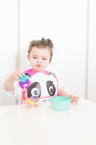 Nuby 1pk Waterproof Bib + 3 M