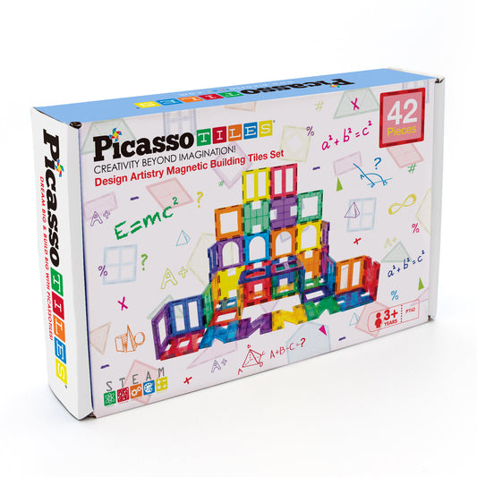 Tactic PicassoTiles Magnetiska Plattor 42 delar