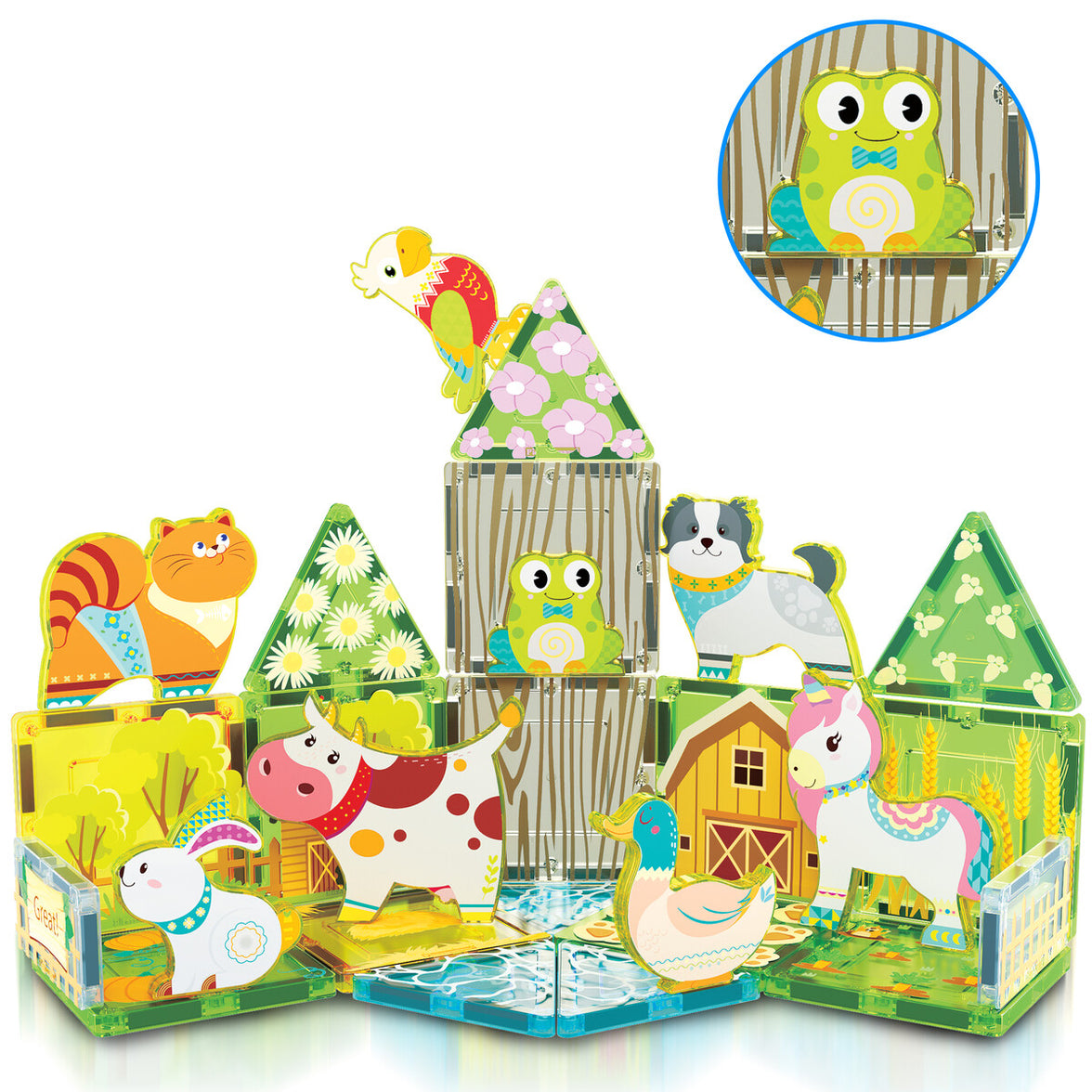 Tactic PicassoTiles magnetiskt set 26 delar