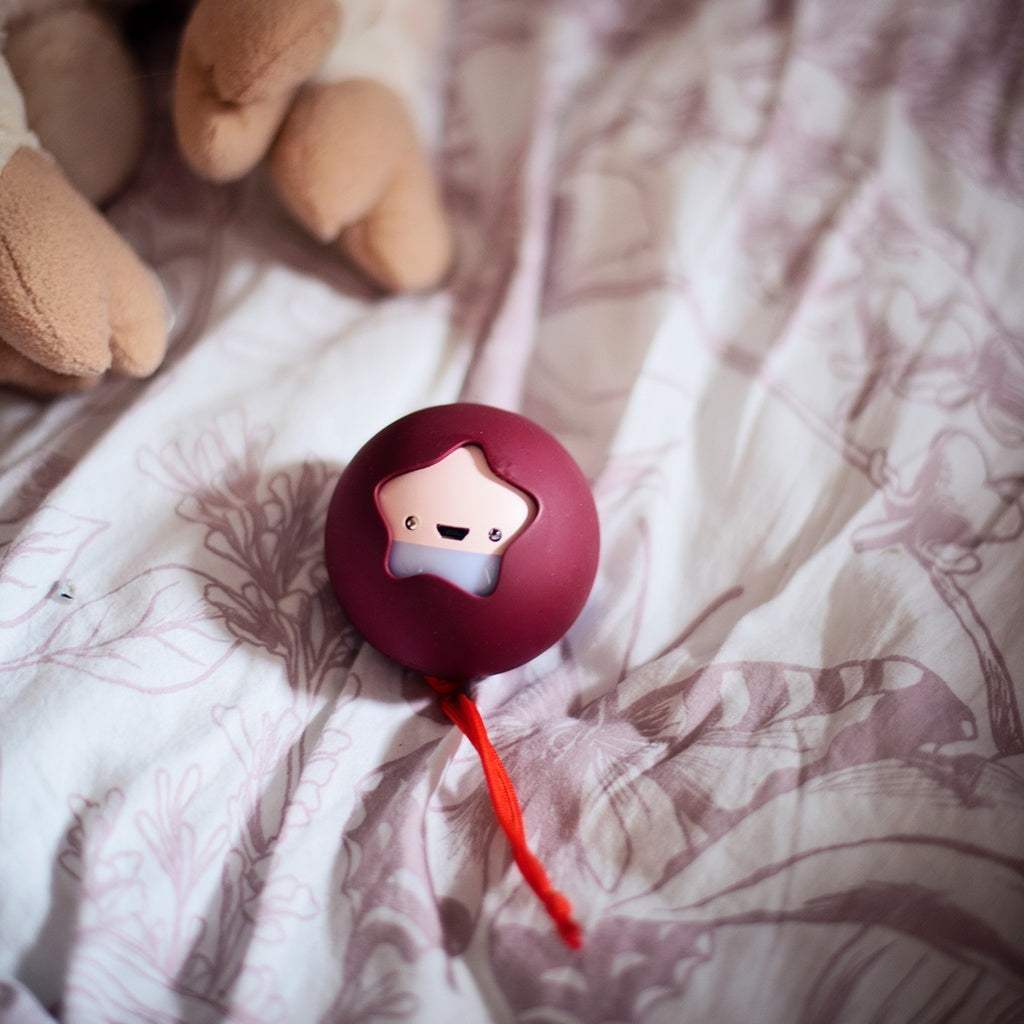 Pabobo Nattlampa Mini Måne Rosa