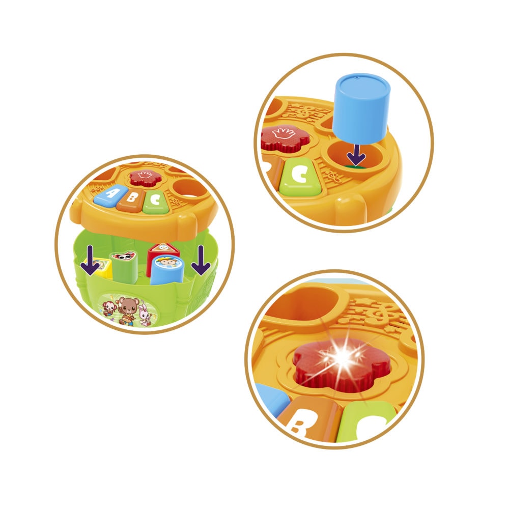 Scandinavian Baby Music Sorting Box