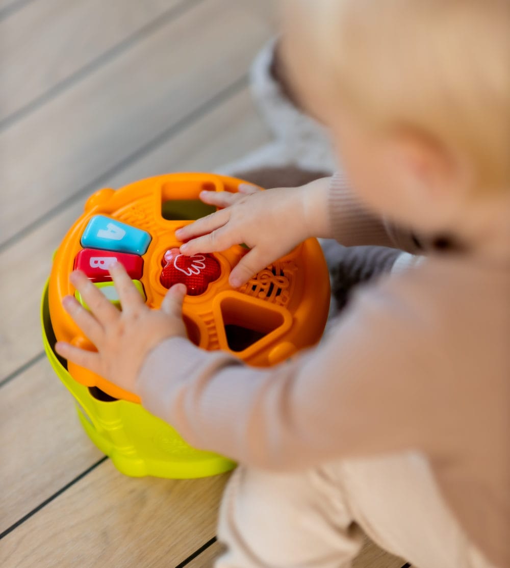 Scandinavian Baby Music Sorting Box