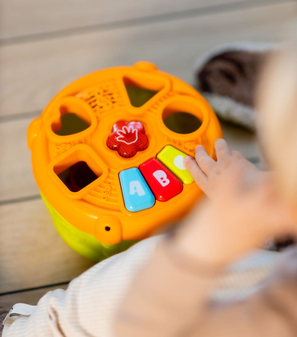 Scandinavian Baby Music Sorting Box