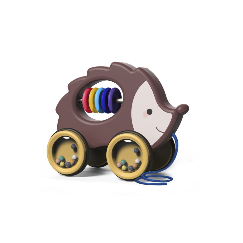 Scandinavian Baby Pull Along Igelkott