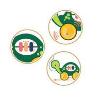 Scandinavian Baby Pull Along Turtle