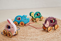 Scandinavian Baby Pull Along Turtle