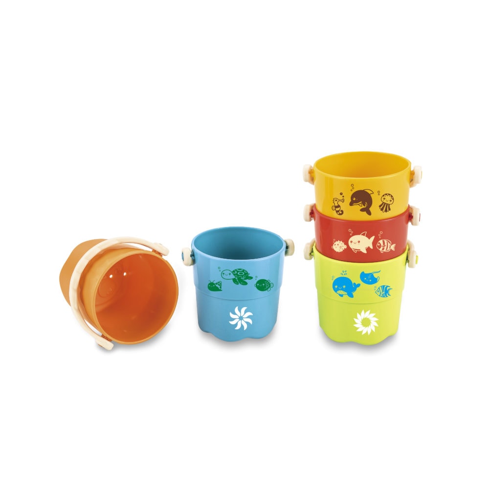 Scandinavian Baby Stacking Cups