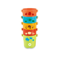 Scandinavian Baby Stacking Cups