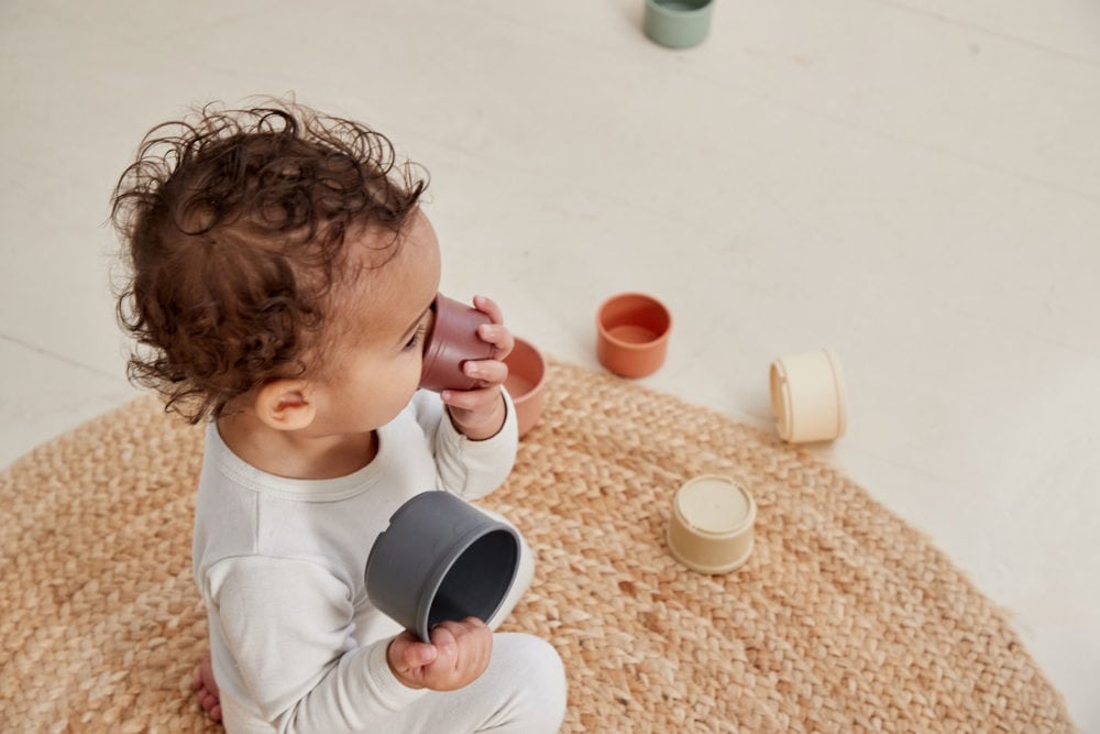 Scandinavian Baby Stacking Cups