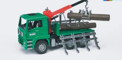 Tactic MAN TGA Timmerlastbil med kran