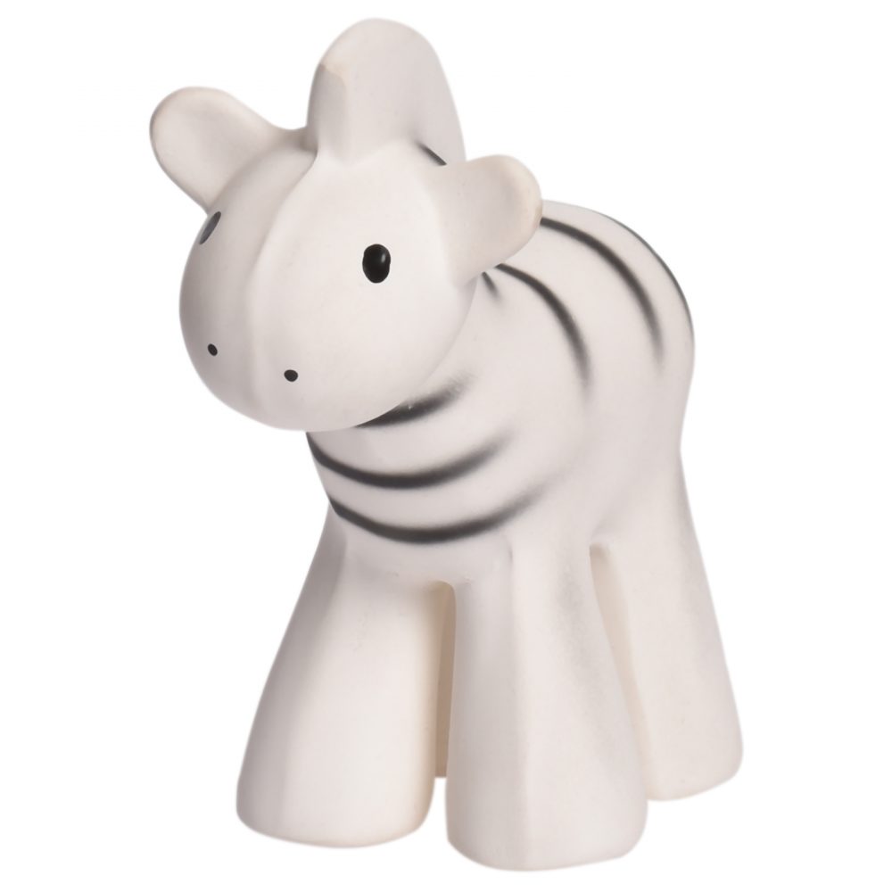 Tikiri Gummibitleksak Zebra