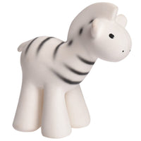 Tikiri Gummibitleksak Zebra