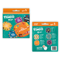 TIMIO Disc Set 1 - Wild Animals, Nursery Rhymes, Colours, Musical and Body Parts