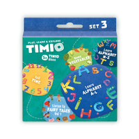 TIMIO Disc Set 3 - Fairy Tales, Time, Vegetables, Alphabet A-L and Alphabet M-Z