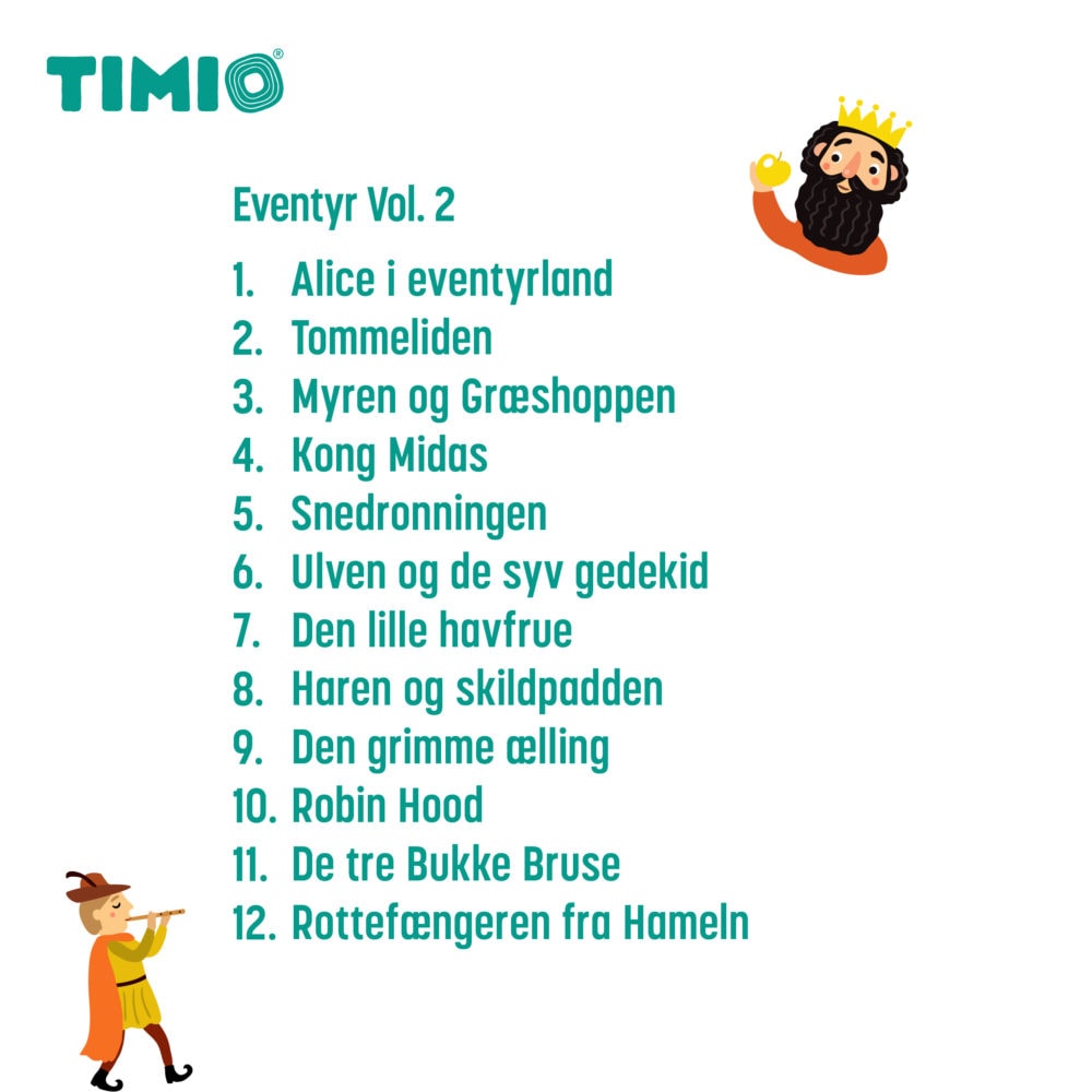 TIMIO Disc Set 4 - Nursery Rhymes, Fairy Tales, Dinosaurs and Small Insects