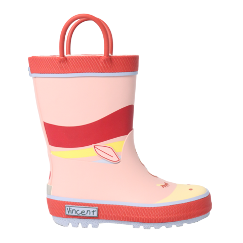 Vincent - Gummistövel Pink