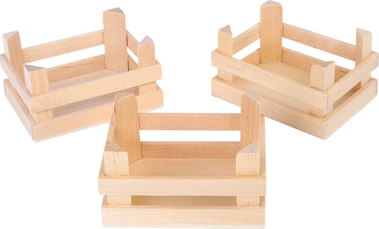 small foot Liten Naturlig Box | Handlare | Trä