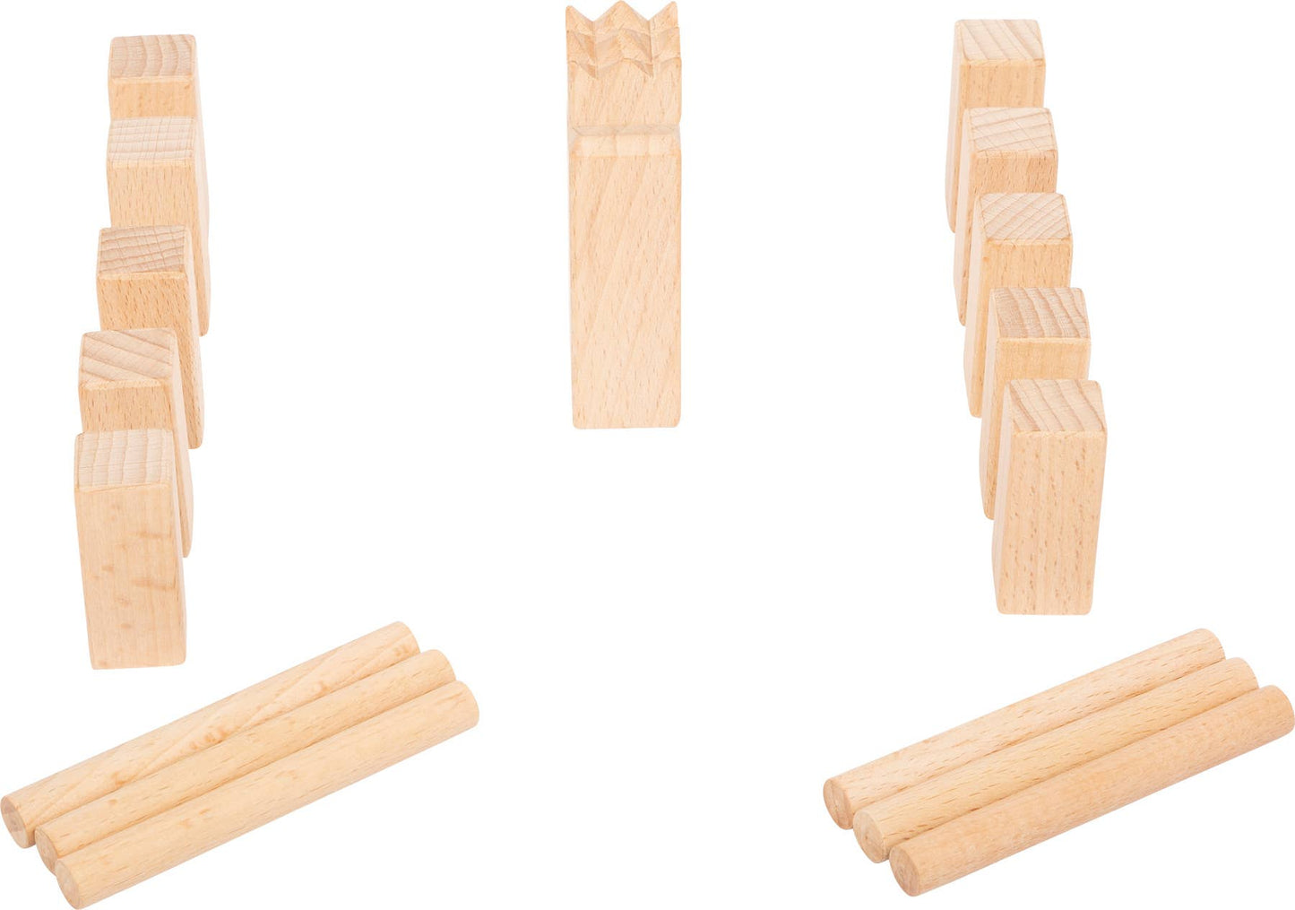 small foot Viking game Kubb travel game | brädspel | trä