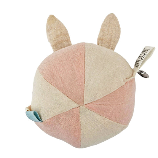 Ekologisk Mjuk Skallra Boll Kanin Sandskal